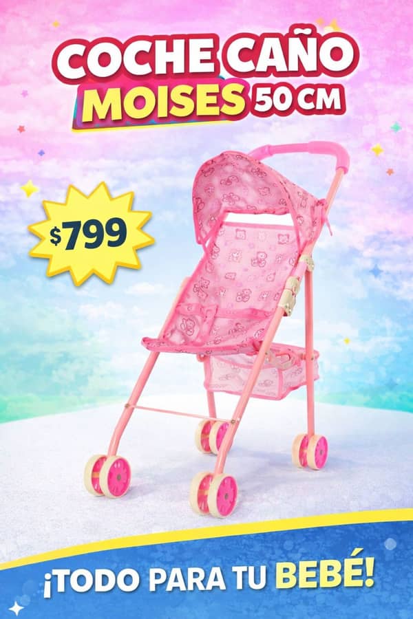 Coche para bebote  52 x 50 x 24 cm